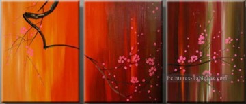 agp119 plum blossom Tableaux muraux Blocs Peinture à l'huile